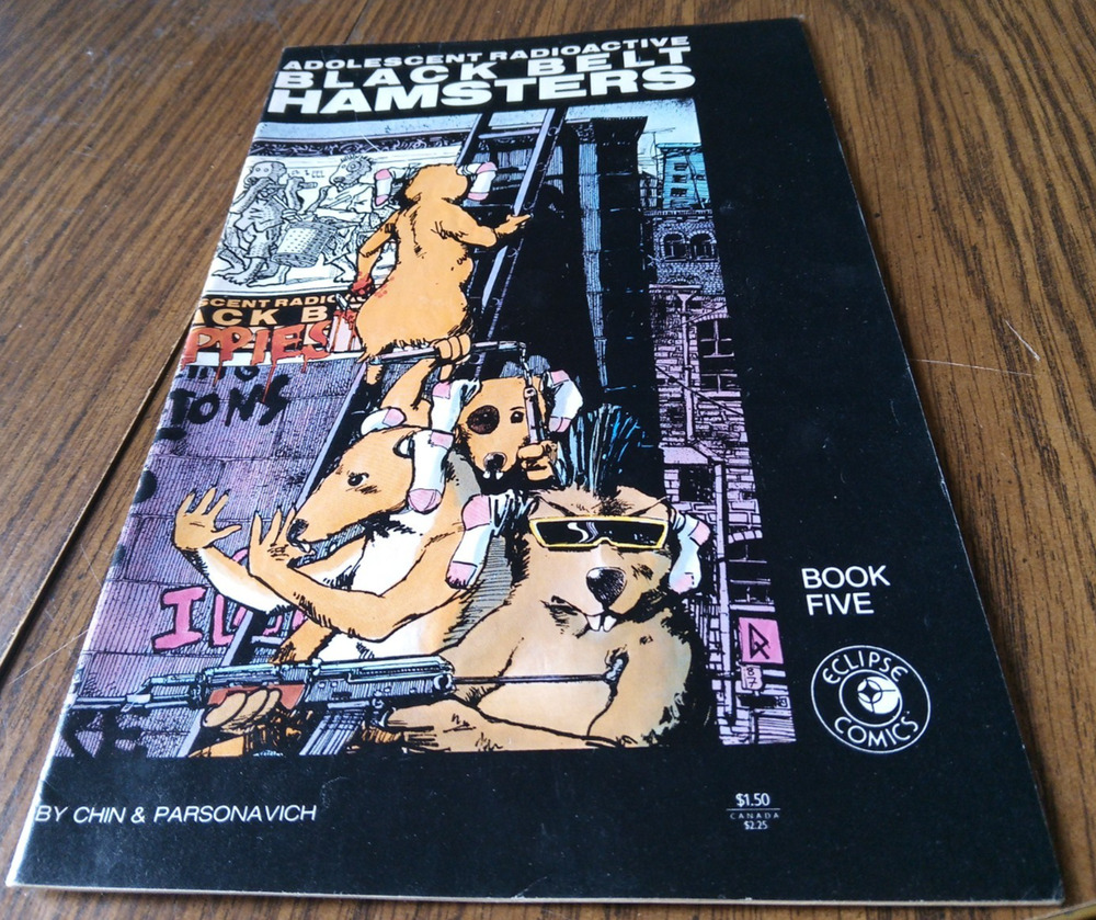 Adolescent Radioactive Black Belt Hamsters #5 February 1987 Eclipse Comics